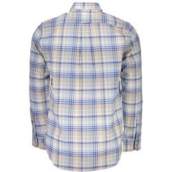 GANT CAMICIA MANICHE LUNGHE UOMO AZZURRO