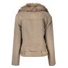 GUESS JEANS GIACCA SPORTIVA DONNA BEIGE