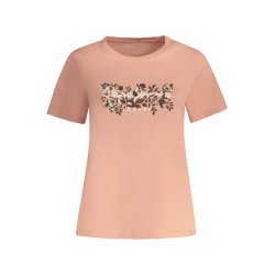PEPE JEANS T-SHIRT MANICHE CORTE DONNA ROSA