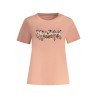 PEPE JEANS T-SHIRT MANICHE CORTE DONNA ROSA