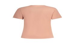 PEPE JEANS T-SHIRT MANICHE CORTE DONNA ROSA