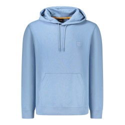 HUGO BOSS FELPA SENZA ZIP UOMO AZZURRO