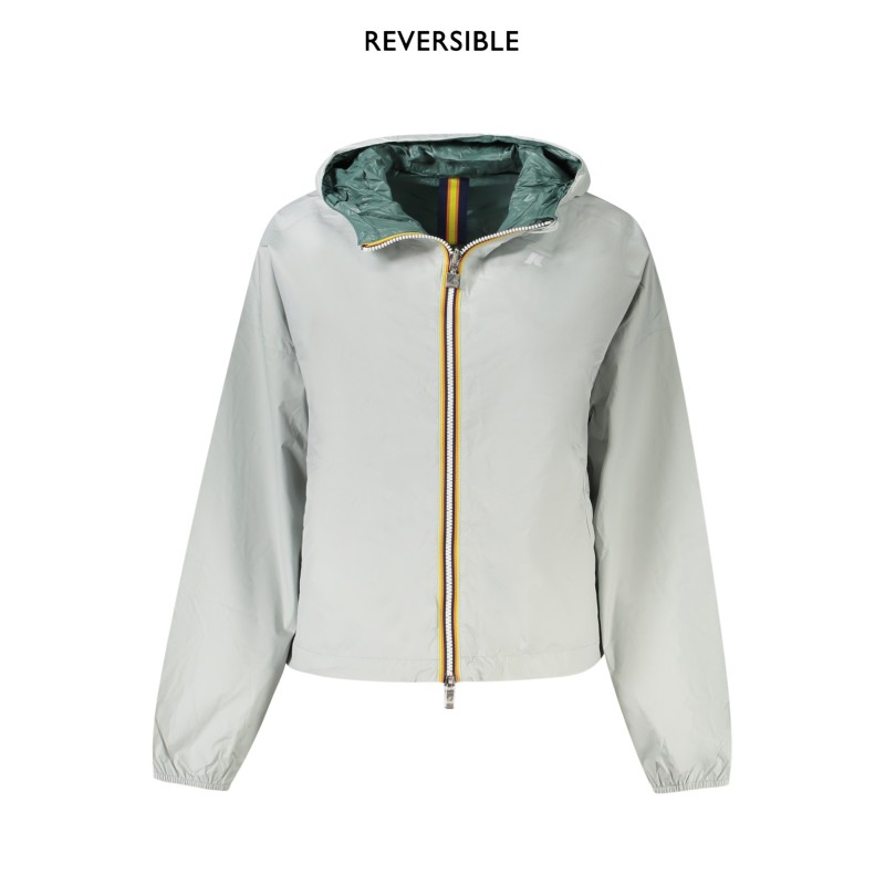 K-WAY GIACCA SPORTIVA DONNA GRIGIO K-WAY GIACCA SPORTIVA DONNA GRIGIO