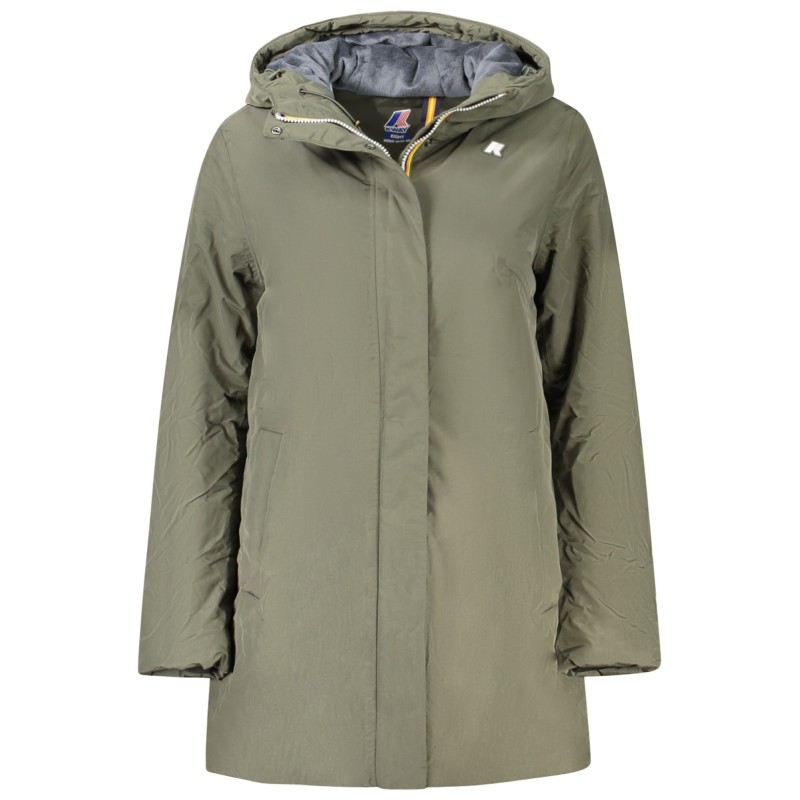 K-WAY GIUBBOTTO DONNA VERDE K-WAY GIUBBOTTO DONNA VERDE
