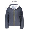 K-WAY GIUBBOTTO DONNA BLU