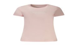 PEPE JEANS T-SHIRT MANICHE CORTE DONNA ROSA