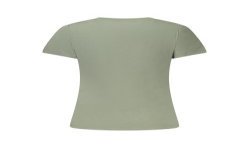 PEPE JEANS T-SHIRT MANICHE CORTE DONNA VERDE