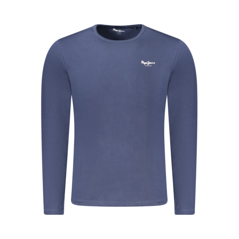 PEPE JEANS T-SHIRT MANICHE LUNGHE UOMO BLU PEPE JEANS T-SHIRT MANICHE LUNGHE UOMO BLU