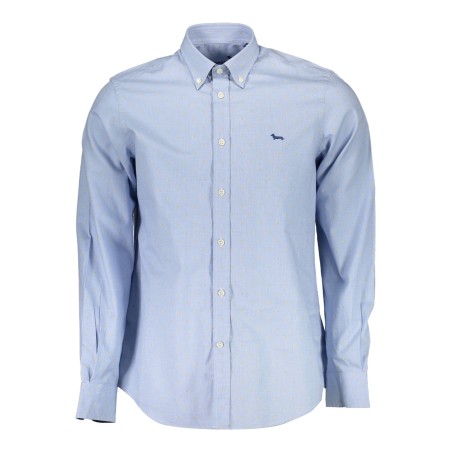 HARMONT & BLAINE CAMICIA MANICHE LUNGHE UOMO AZZURRO