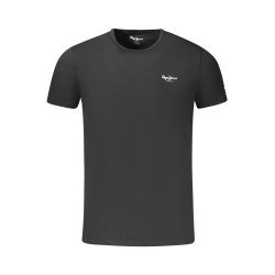 PEPE JEANS T-SHIRT MANICHE CORTE UOMO NERO