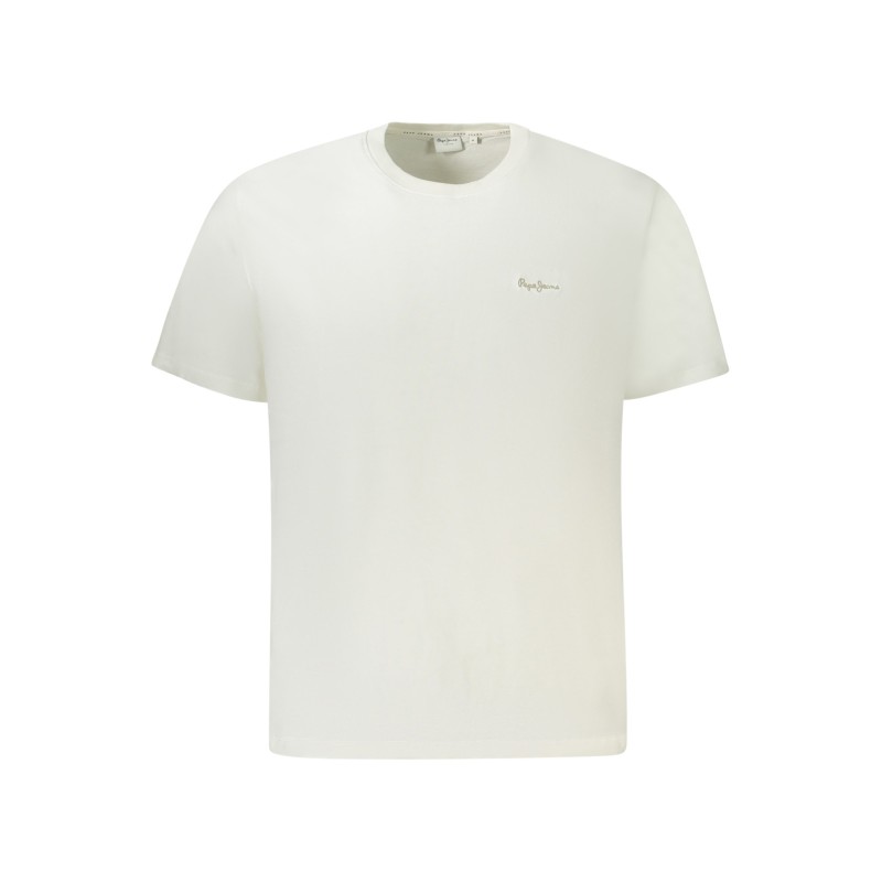 PEPE JEANS T-SHIRT MANICHE CORTE UOMO BIANCO PEPE JEANS T-SHIRT MANICHE CORTE UOMO BIANCO