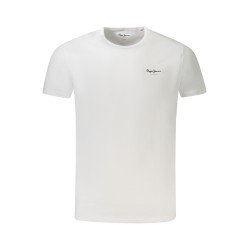 PEPE JEANS T-SHIRT MANICHE CORTE UOMO BIANCO