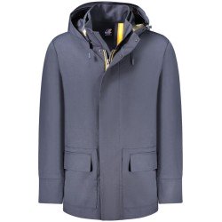 K-WAY TRENCH UOMO BLU