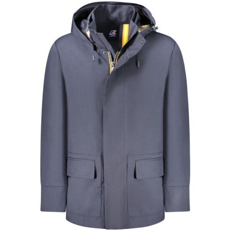 K-WAY TRENCH UOMO BLU