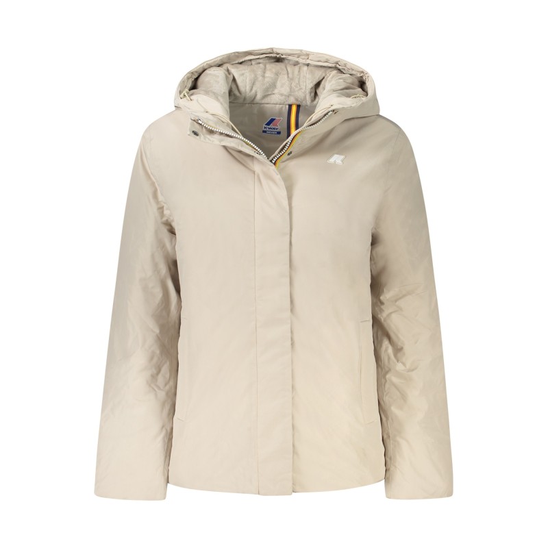 K-WAY GIUBBOTTO DONNA BEIGE K-WAY GIUBBOTTO DONNA BEIGE