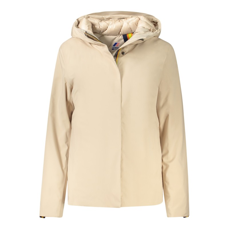 K-WAY GIUBBOTTO DONNA BEIGE K-WAY GIUBBOTTO DONNA BEIGE