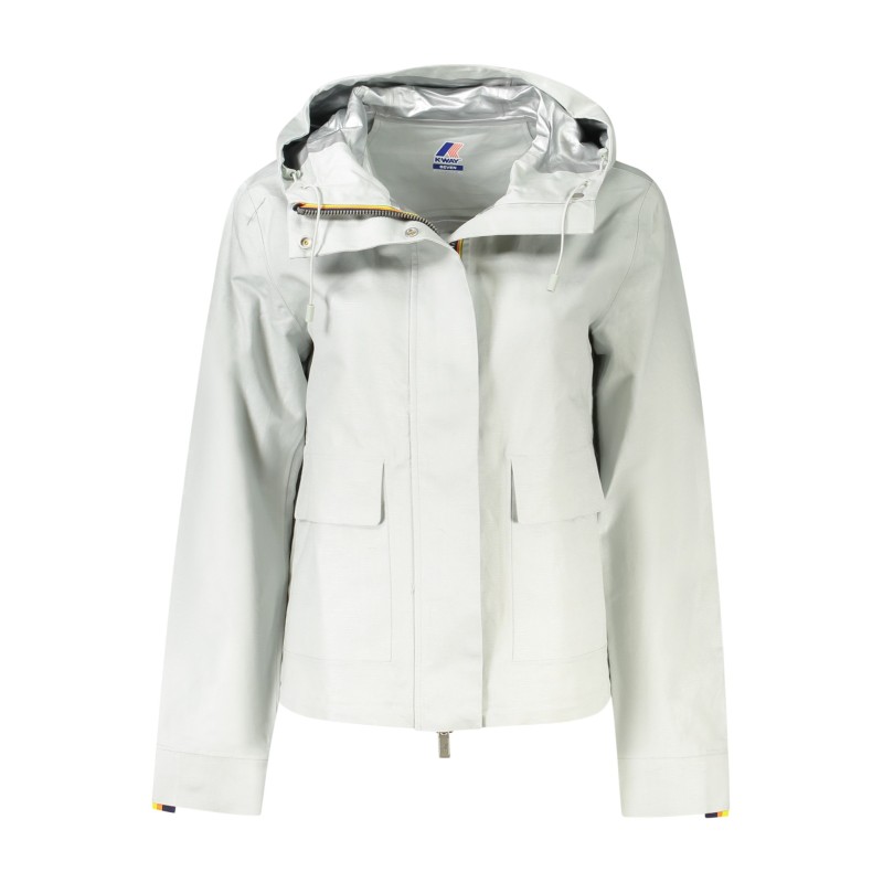 K-WAY GIACCA SPORTIVA DONNA GRIGIO K-WAY GIACCA SPORTIVA DONNA GRIGIO
