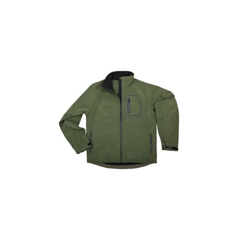 Giacca Soft Shell 3 strati esterno nylon spalmatura interna in TPU e micropile