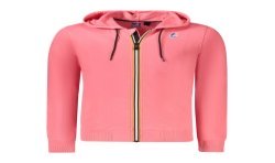 K-WAY FELPA CON ZIP UOMO ROSA