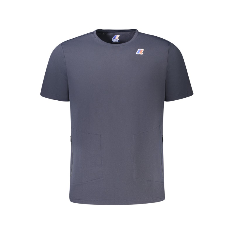 K-WAY T-SHIRT MANICHE CORTE UOMO BLU K-WAY T-SHIRT MANICHE CORTE UOMO BLU