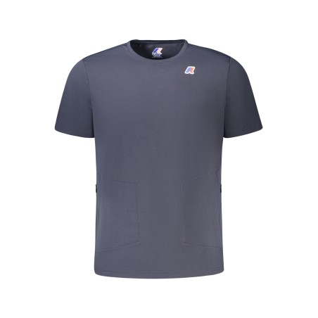 K-WAY T-SHIRT MANICHE CORTE UOMO BLU
