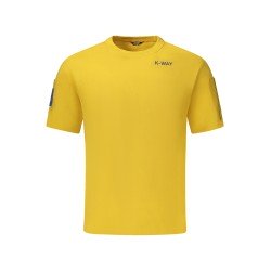 K-WAY T-SHIRT MANICHE CORTE UOMO GIALLO