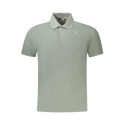 K-WAY POLO MANICHE CORTE UOMO VERDE