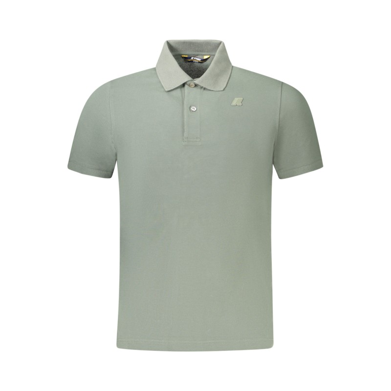 K-WAY POLO MANICHE CORTE UOMO VERDE