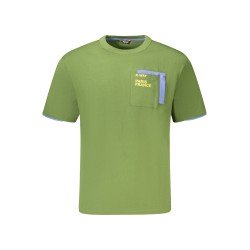 K-WAY T-SHIRT MANICHE CORTE UOMO VERDE