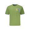 K-WAY T-SHIRT MANICHE CORTE UOMO VERDE