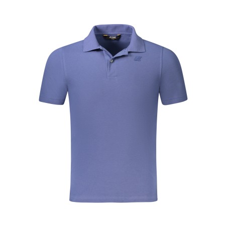 K-WAY POLO MANICHE CORTE UOMO BLU