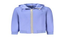 K-WAY FELPA CON ZIP UOMO BLU