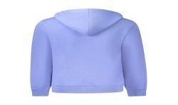 K-WAY FELPA CON ZIP UOMO BLU