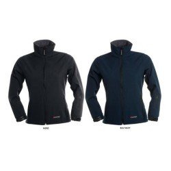 Giacca SUNNY ergonomica da donna, zip lunga SBS nastrata