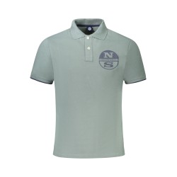 NORTH SAILS POLO MANICHE CORTE UOMO VERDE