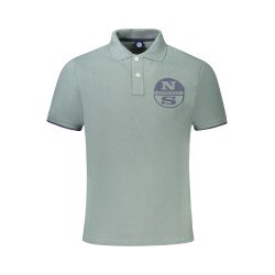 NORTH SAILS POLO MANICHE CORTE UOMO VERDE