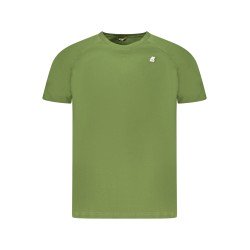 K-WAY T-SHIRT MANICHE CORTE UOMO VERDE