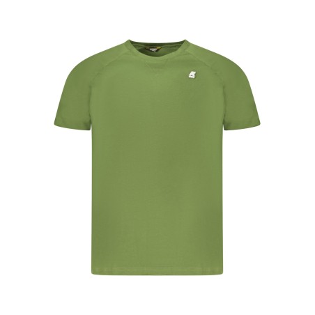 K-WAY T-SHIRT MANICHE CORTE UOMO VERDE