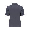 K-WAY POLO MANICHE CORTE DONNA BLU