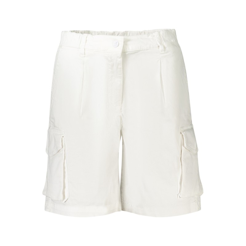 K-WAY PANTALONE BERMUDA DONNA BIANCO K-WAY PANTALONE BERMUDA DONNA BIANCO