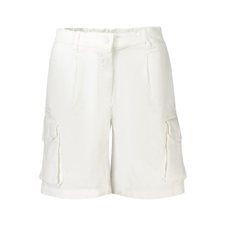 K-WAY PANTALONE BERMUDA DONNA BIANCO