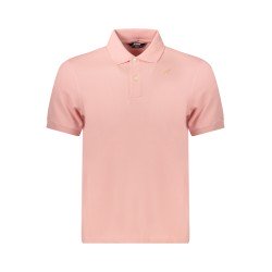 K-WAY POLO MANICHE CORTE UOMO ROSA