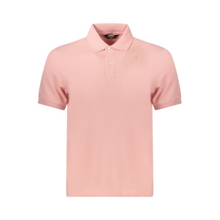 K-WAY POLO MANICHE CORTE UOMO ROSA