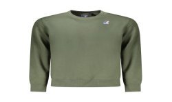 K-WAY FELPA SENZA ZIP UOMO VERDE