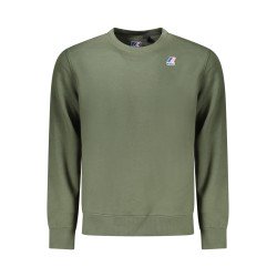 K-WAY FELPA SENZA ZIP UOMO VERDE