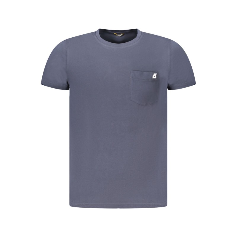 K-WAY T-SHIRT MANICHE CORTE UOMO BLU K-WAY T-SHIRT MANICHE CORTE UOMO BLU