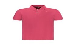 K-WAY POLO MANICHE CORTE UOMO ROSA