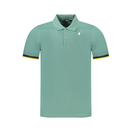K-WAY POLO MANICHE CORTE UOMO VERDE