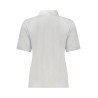 K-WAY POLO MANICHE CORTE DONNA BIANCO