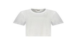 K-WAY T-SHIRT MANICHE CORTE DONNA BIANCO
